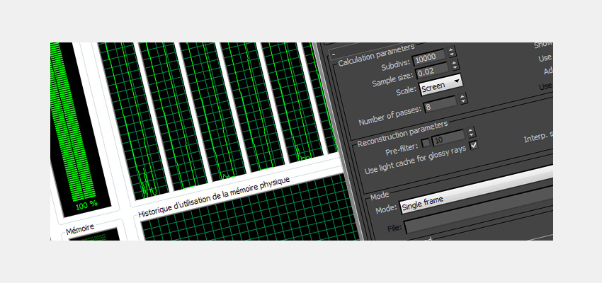 Vray a aussi ses mots clés…