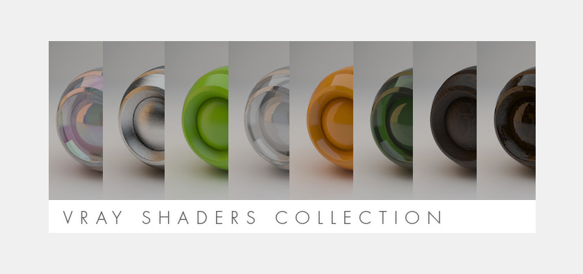 Vray Shaders Collection – Material Presets for Vray