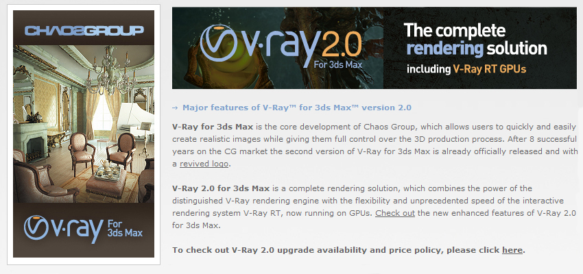 V-ray 2.0 is out!