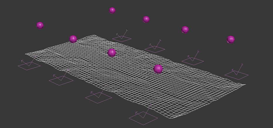 VRay Caustics et Flex Modifier