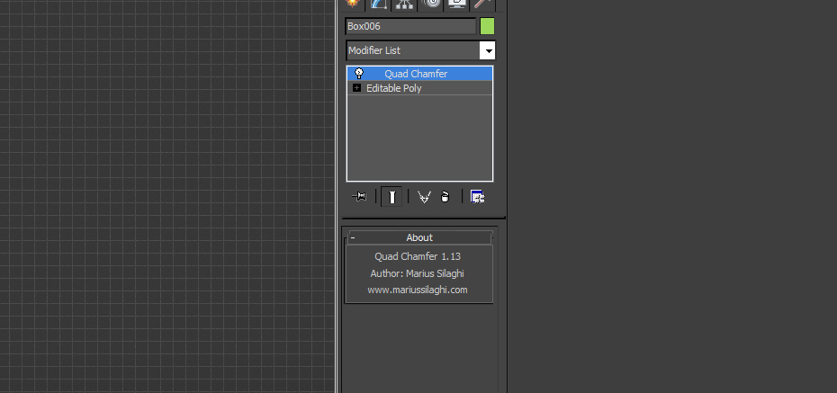 Quad Chamfer Modifier – Marius Silaghi [Review]