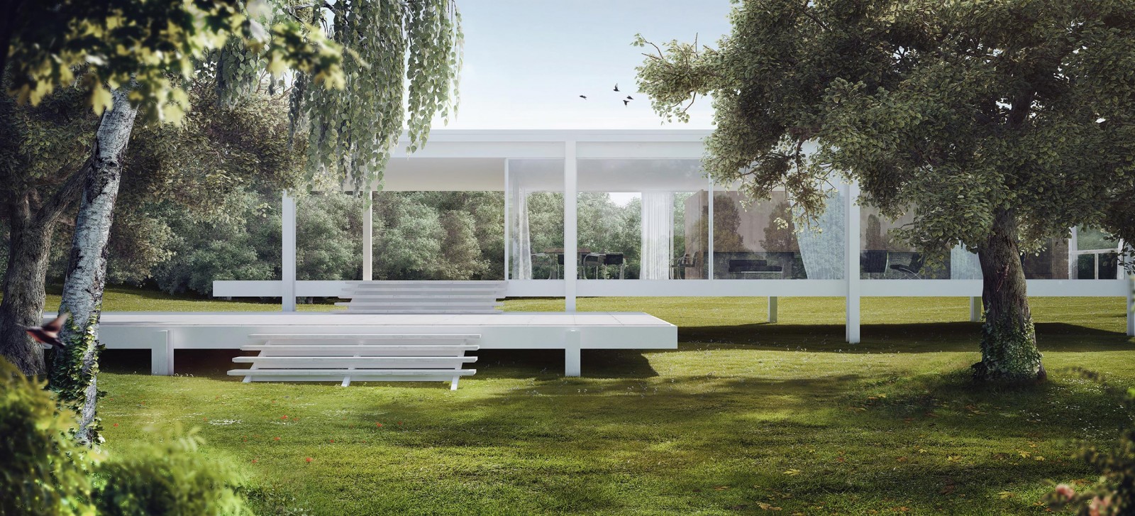 Farnsworth House Romuald Chaigneau